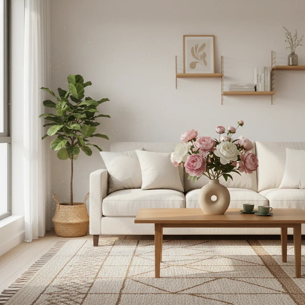 Elevate Your Bedroom Sanctuary with Elegant Artificial Flowers - nimteststore