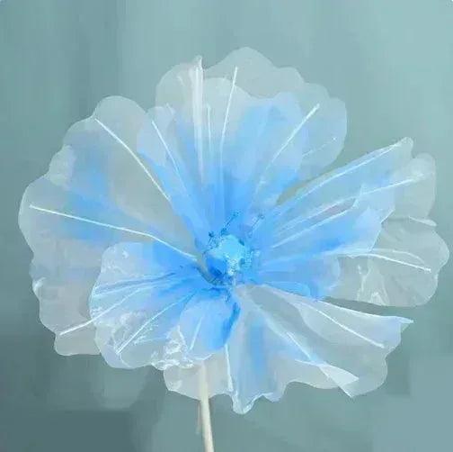 Large Artificial Flower Home Party Decoration Peony Layered Fluffy Floor Display Fake Flower Wedding Garden Decor Photo Props - nimteststore