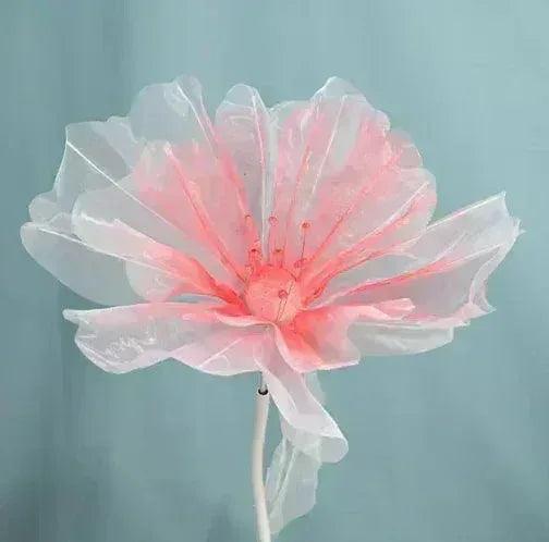 Large Artificial Flower Home Party Decoration Peony Layered Fluffy Floor Display Fake Flower Wedding Garden Decor Photo Props - nimteststore